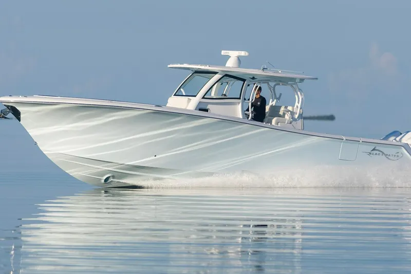 The Image of 2027 Blackwater 41 Performance Fish on calm water. - 1