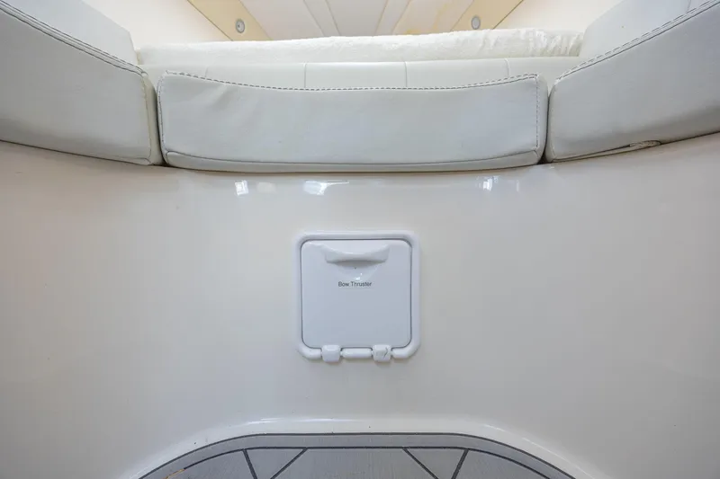 Slide: The Image of 2010 Concept 4400 Sport Yacht interior with bow thruster access panel. - 36