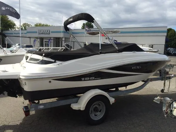 Slide: The Image of Sea Ray 190 Sport with Trailer ~ Certified Preowned 2012 - 1