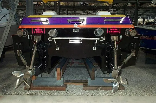 Slide: The Image of Ocean Express Offshore Performance Catamaran 1999 - 3
