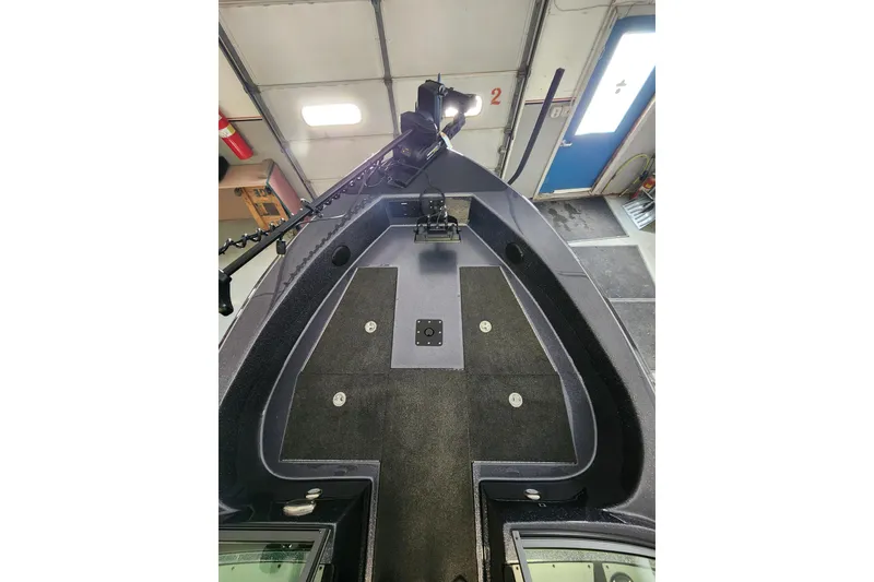 Slide: The Image of Interior view of 2026 Warrior V208 boat, showcasing spacious deck and modern design. - 5