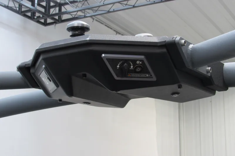 Slide: The Image of 2021 Malibu Wakesetter 24 MXZ control panel, featuring advanced settings and sleek design. - 17