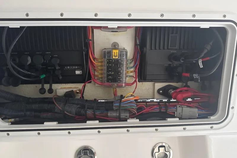 Slide: The Image of Clean wiring and waterproof breaker box - 52