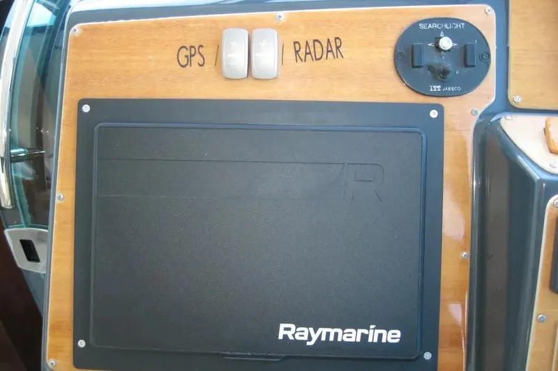 Slide: The Image of Dashboard of 2008 Doral Alegria boat with Volvo Penta gauges. - 37