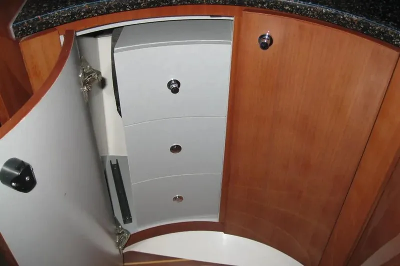 Slide: The Image of Sony Bravia TV and speaker in 2008 Doral Alegria yacht interior. - 55