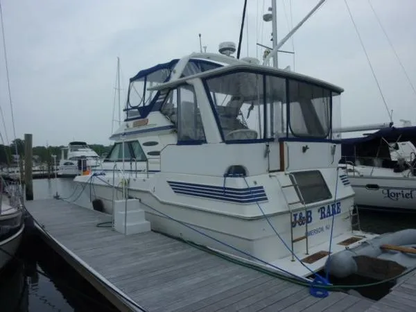 Slide: The Image of Sea Ray 410 Aft Cabin 1988 - 1