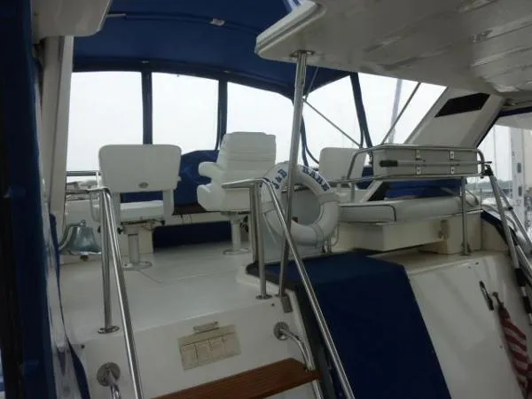 Slide: The Image of Sea Ray 410 Aft Cabin 1988 - 11