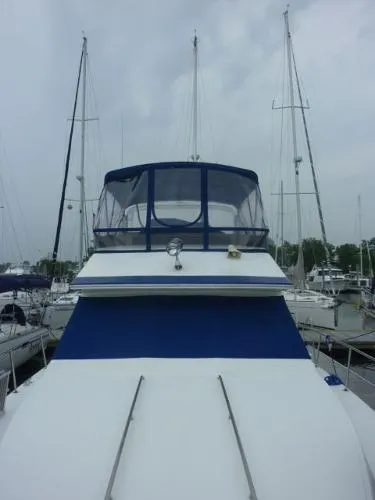 Slide: The Image of Sea Ray 410 Aft Cabin 1988 - 2