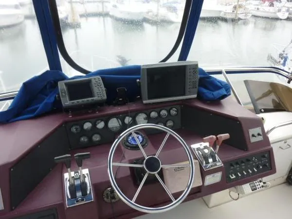 Slide: The Image of Sea Ray 410 Aft Cabin 1988 - 6