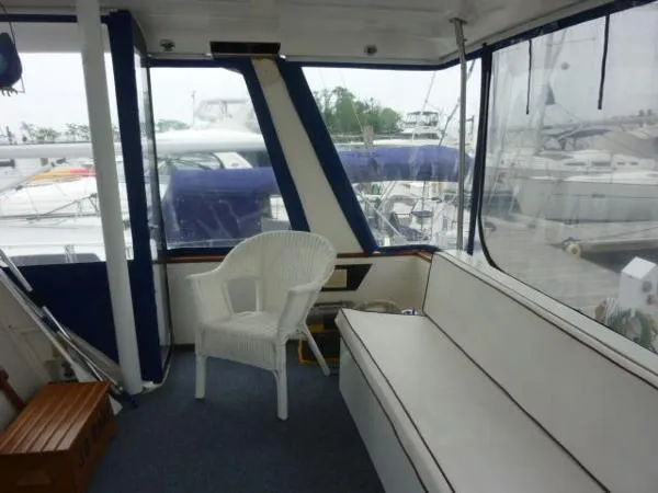Slide: The Image of Sea Ray 410 Aft Cabin 1988 - 9