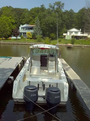 Slide: The Image of Pursuit 3070 Offshore Express 2003 - 6