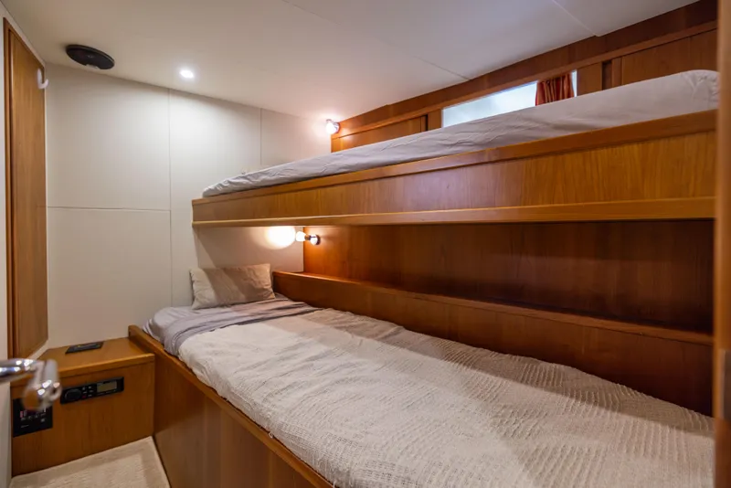 Slide: The Image of Ferretti 94 Dreamchaser - Interior Crew Quarters - 31