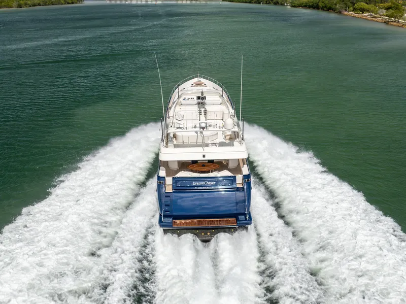 Slide: The Image of Ferretti 94 Dreamchaser - Exterior Profile - 52