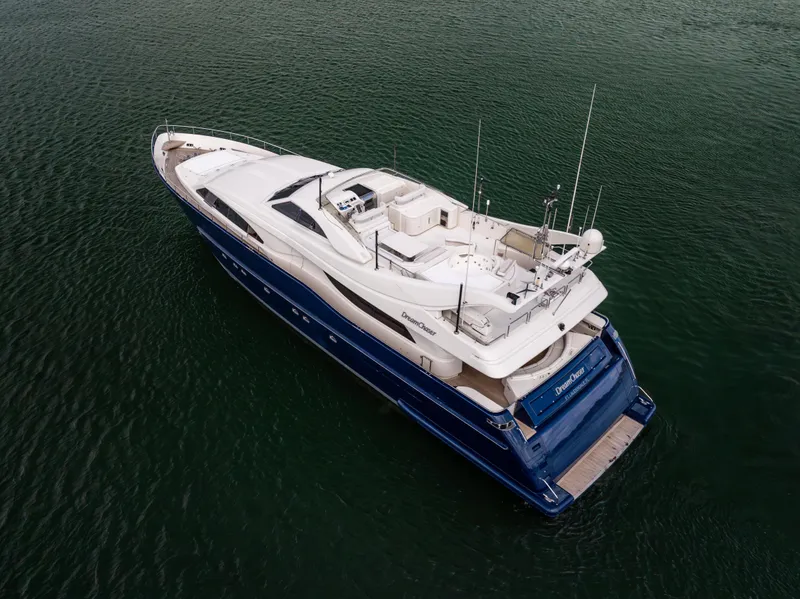 Slide: The Image of Ferretti 94 Dreamchaser - Exterior Profile - 58