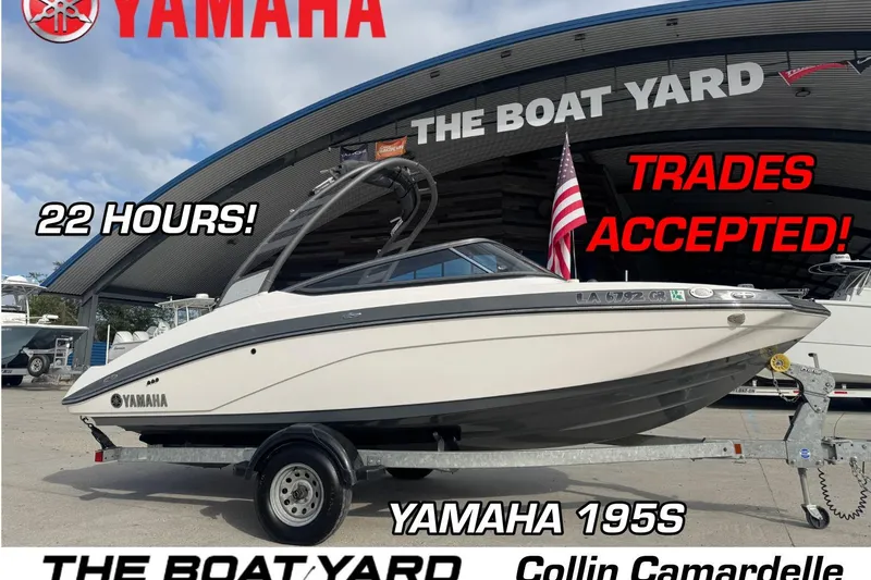 The Image of 2020 Yamaha 195S boat on trailer at The Boat Yard, trades accepted, 22 hours usage. - 0