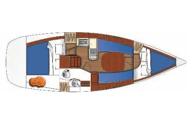 Slide: The Image of Beneteau Oceanis Clipper 323 Shoal Draft 2007 - 7