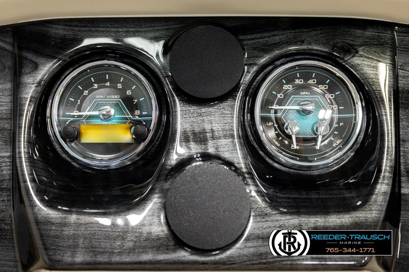 Slide: The Image of Dashboard of 2026 Avalon LSZ ENT with RPM and speedometer gauges. - 39