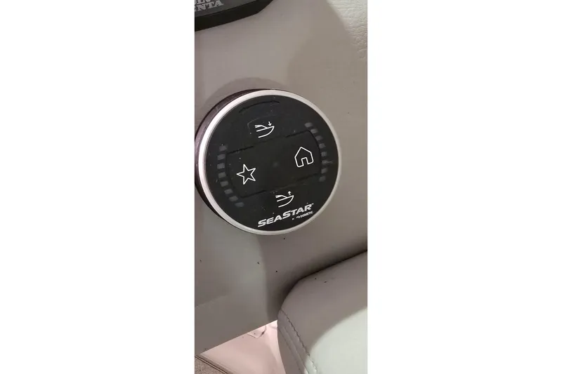 Slide: The Image of Luxurious bedroom interior of 2024 Regal 42 Fly yacht with elegant bedding and modern design. - 39