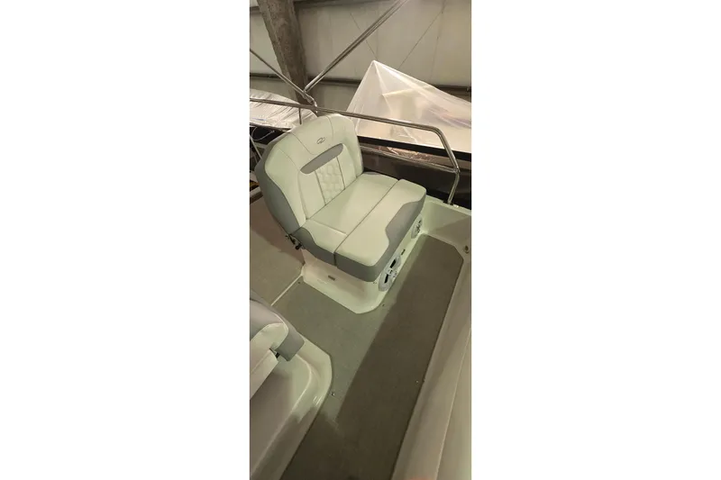 Slide: The Image of Luxurious cabin interior of 2024 Regal 42 Fly yacht with modern decor. - 40