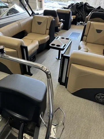 Slide: The Image of Luxurious Evotti 521QL boat interior, 2026 model. - 11