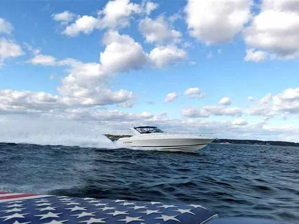 Slide: The Image of Riviera 470M-Wellcraft Excalibur with Arneson Surface Drives 2002 - 0