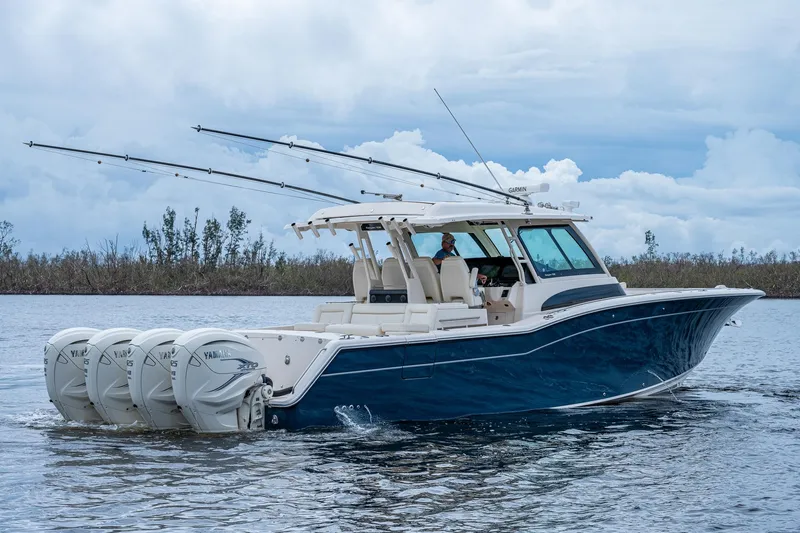 Slide: The Image of Grady White 45 Pura Vida - Exterior Profile - 4