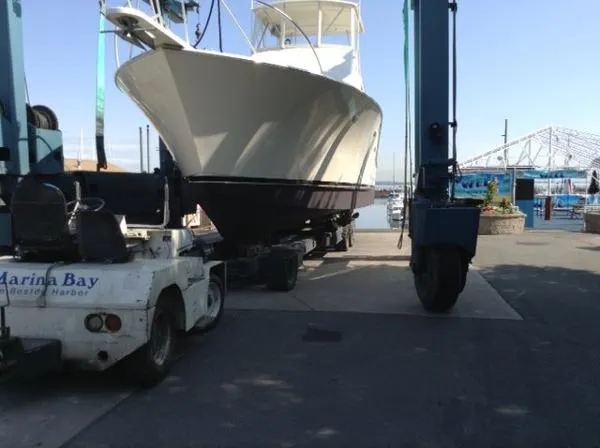 Slide: The Image of Post Marine 46 II Sport Fisherman 1993 - 3