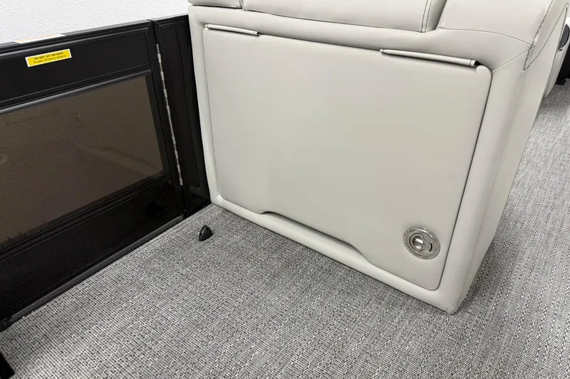 Slide: The Image of Barletta CORSA 25UC 2026 boat interior with sleek seating and modern design. - 31