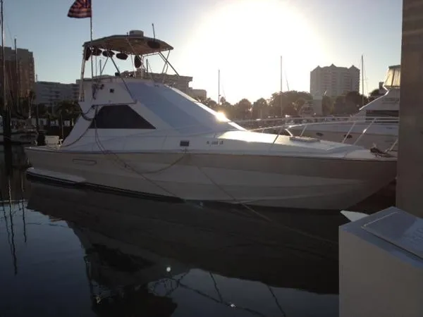Slide: The Image of Stevens 46 Convertible Sportfish 1988 - 3