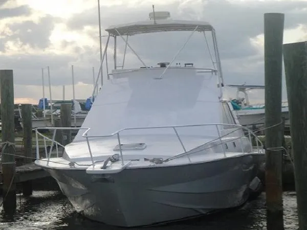 Slide: The Image of Stevens 46 Convertible Sportfish 1988 - 8
