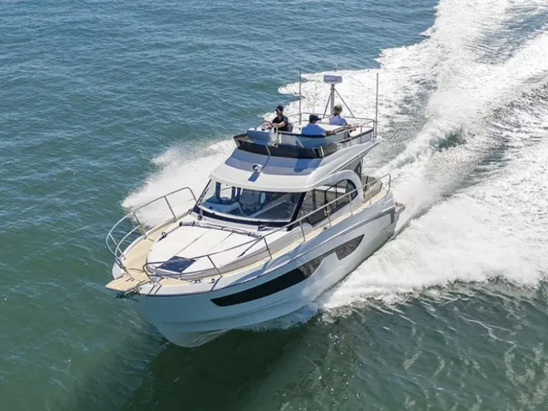 The Image of Manufacturer Provided Image: 2026 Beneteau Antares 11 Fly cruising on open water, showcasing sleek design and performance. - 0