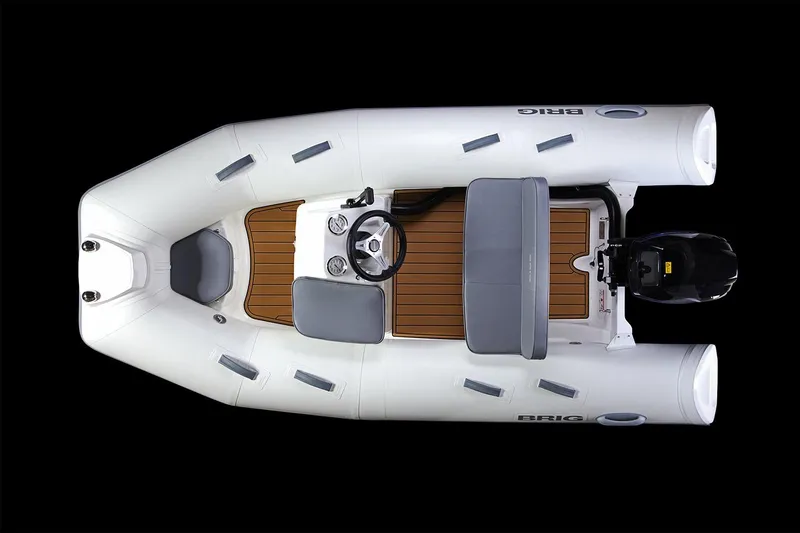 Slide: The Image of Manufacturer Provided Image: Aerial view of Brig Falcon Tender 330 boat, 2026 model. - 9