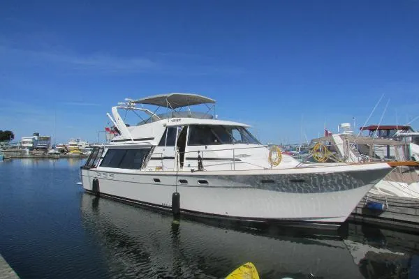 Slide: The Image of Bayliner 4588 Pilothouse MY 1990 - 0