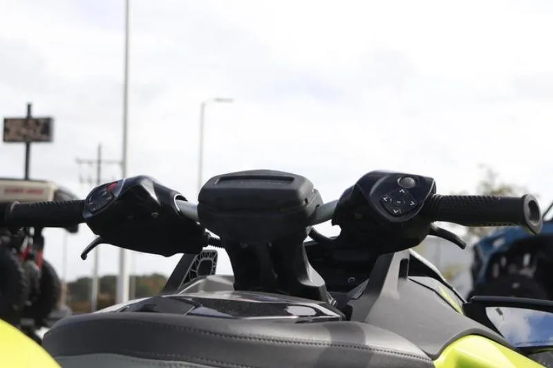 Slide: The Image of 2024 Sea-Doo RXP-X 325 handlebars and dashboard, close-up view. - 10