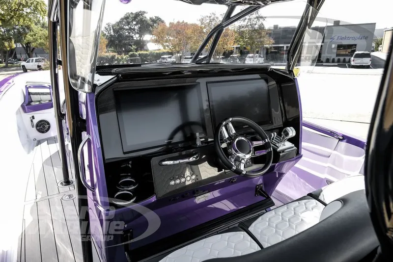 Slide: The Image of Nor-Tech 390 Sport Center Console 2026 - 12