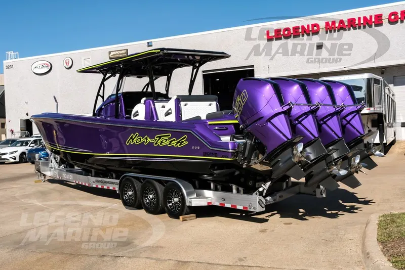 Slide: The Image of Nor-Tech 390 Sport Center Console 2026 - 6