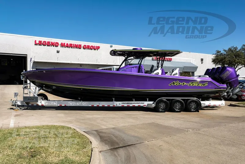 Slide: The Image of Nor-Tech 390 Sport Center Console 2026 - 7