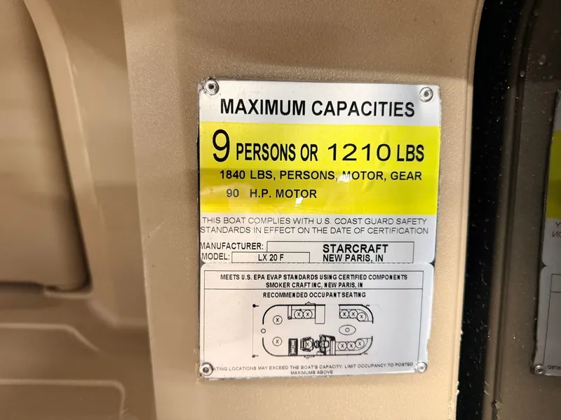 Slide: The Image of Starcraft LX 20 Fish & Cruise Pontoon 2022 - 60