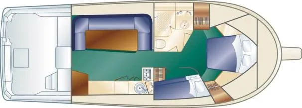 Slide: The Image of Luhrs 36 Convertible 2000 - 1