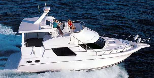 Slide: The Image of Silverton 392 Motor Yacht 2000 - 1