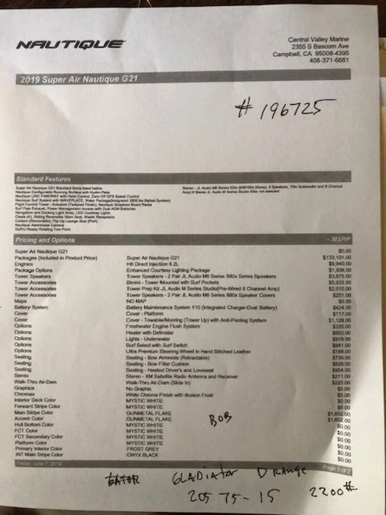 Slide: The Image of Nautique Super Air 2019 - 18