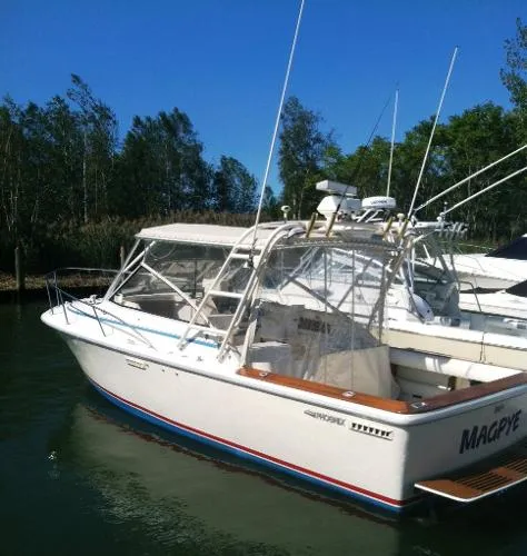 Slide: The Image of Phoenix Bass Boat 27 Fishbuster 1985 - 0