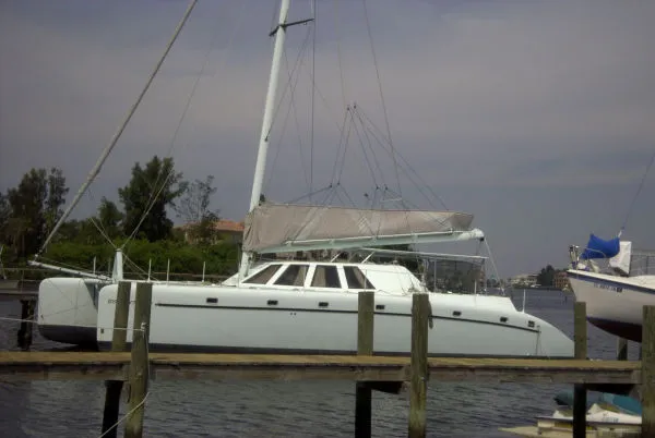 Slide: The Image of Catamaran Berkstresser Boats 60 1999 - 0