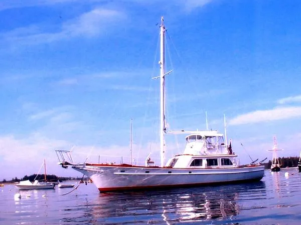 Slide: The Image of Hodgdon Bros. Motorsailor 1965 - 0