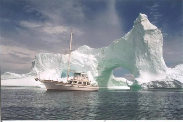 Slide: The Image of Hodgdon Bros. Motorsailor 1965 - 1