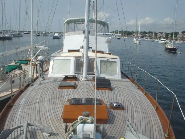 Slide: The Image of Hodgdon Bros. Motorsailor 1965 - 2