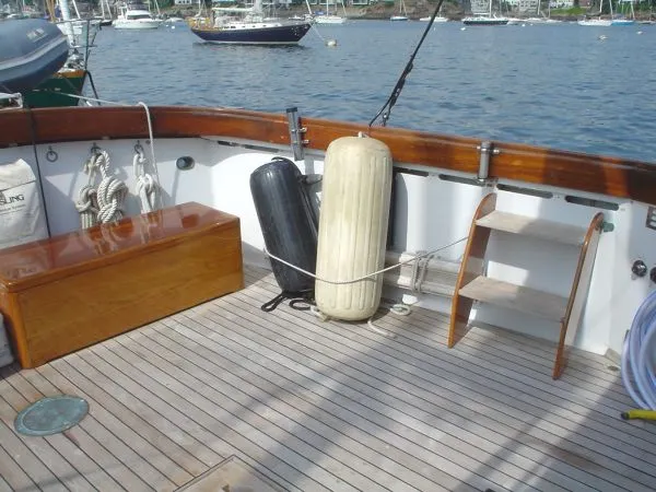 Slide: The Image of Hodgdon Bros. Motorsailor 1965 - 6
