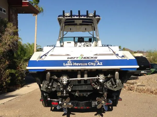 Slide: The Image of Fountain 32 Sportfish Cruiser IO 1997 - 1