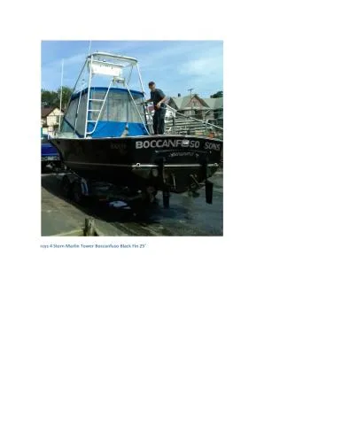 Slide: The Image of Blackfin 25 Fisherman 1977 - 2