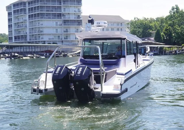 Slide: The Image of Axopar 29 XC Cross Cabin 2025 - 5